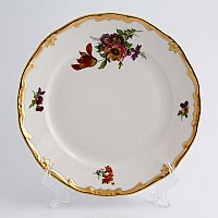 Набор тарелок Мейсенский букет Weimar Porzellan 19 см 6 штук