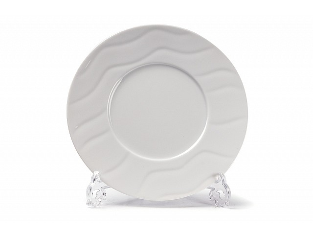 Тарелка рифленая обеденная Tunisie Porcelaine Vagues 31 см