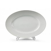 БлюдоTunisie Porcelaine Zen Asymetrie Blanc 2161