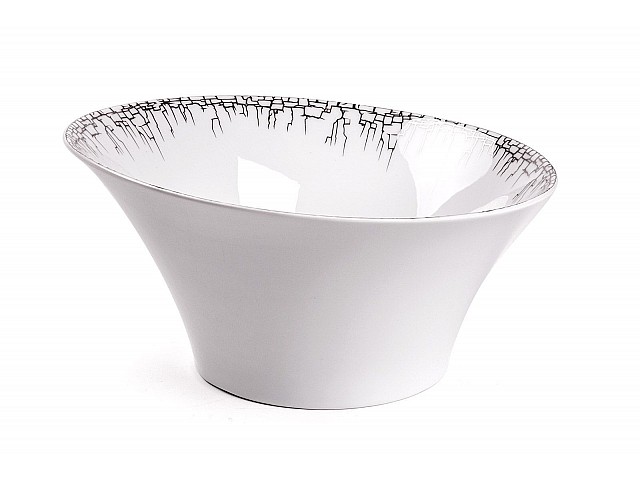 Салатник 100 мл Tunisie Porcelaine Asymetrique Cracelures 1667