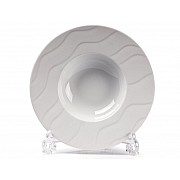 Тарелка суповая 23 см Tunisie Porcelaine Vagues