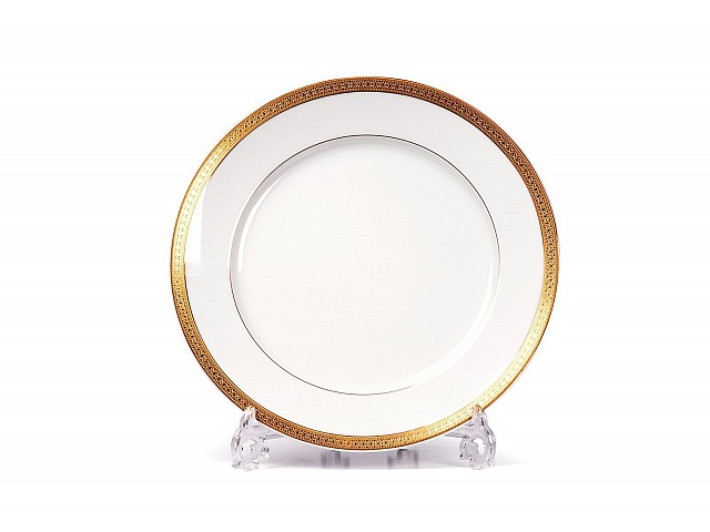 Набор тарелок 27 см Tunisie Porcelaine Tanit Victoire Or 1488