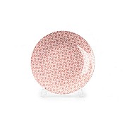 Тарелка 27 см Tunisie Porcelaine Розовый Витон