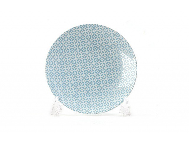 Тарелка 21 см Tunisie Porcelaine Голубой Витон