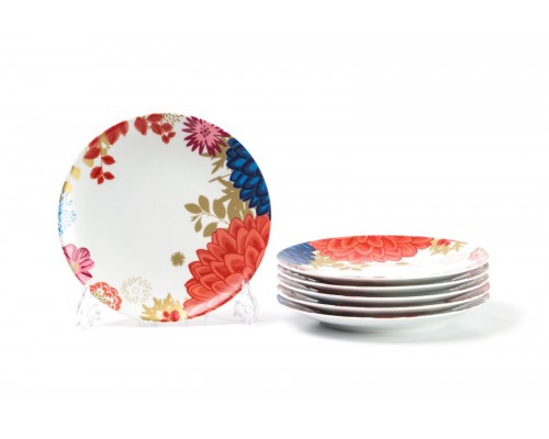Набор тарелок 23 см Tunisie Porcelaine Ilionor 2227 Набор тарелок 23 см Tunisie Porcelaine Ilionor 2227
