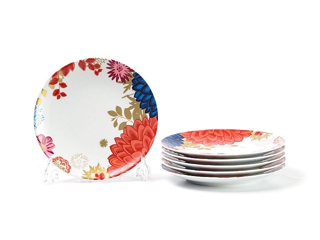 Набор тарелок 23 см Tunisie Porcelaine Ilionor 2227