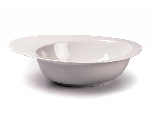 Салатник супница с бортом Tunisie Porcelaine Asymetrique 400 мл