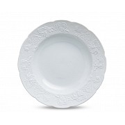 Тарелка глубокая 22 см BLANC Vendange MAT