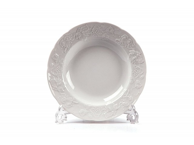 Тарелка глубокая 22 см Tunisie Porcelaine Vendange
