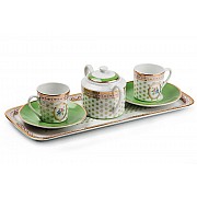 Кофейный набор подарочный Tunisie Porcelaine на 2 персоны