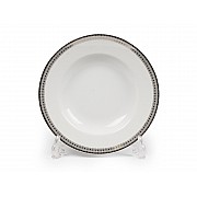 Тарелка глубокая 22 см FAST PLATINE