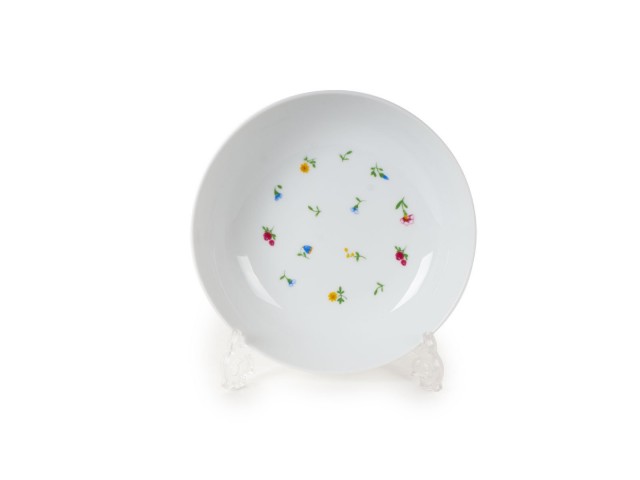 Тарелка для супа глубокая 21см Английский сад Tunissie Porcelaine