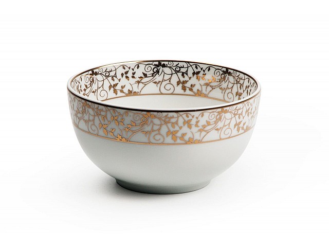Набор салатников 11см 2 шт Tunisie Porcelaine Mimosa Lierre Or 947