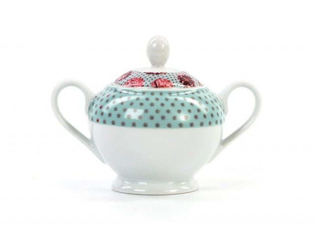 Сахарница Tunisie Porcelaine Isis Малина 2255