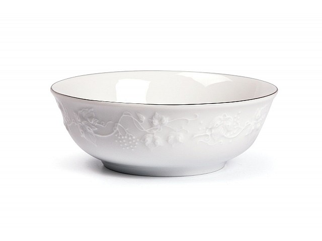 Салатник 13 см Tunisie Porcelaine Vendange Filet Platine