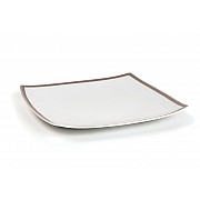 Набор тарелок 26 см Tunisie Porcelaine Kyoto Saint Germain Platine 1554