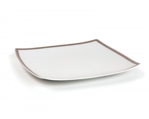 Набор тарелок 26 см Tunisie Porcelaine Kyoto Saint Germain Platine 1554 Набор тарелок 26 см Tunisie Porcelaine Kyoto Saint Germain Platine 1554