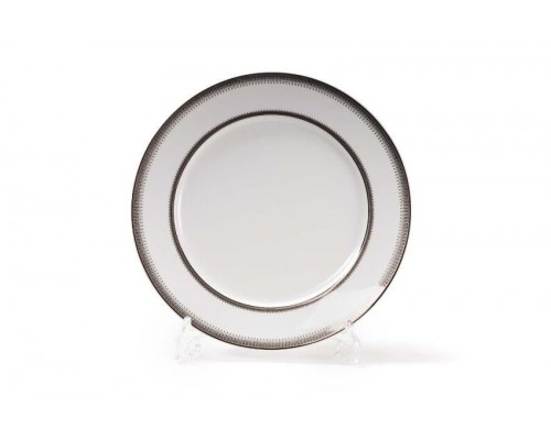 Набор тарелок 27 см Tunisie Porcelaine Princier Platin 1801 Набор тарелок 27 см Tunisie Porcelaine Princier Platin 1801