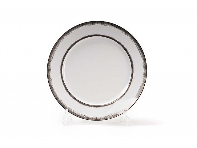 Набор тарелок 27 см Tunisie Porcelaine Princier Platin 1801