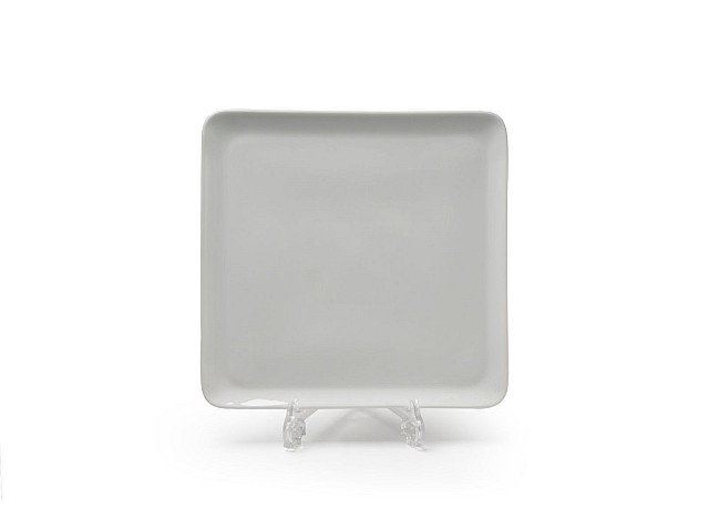 Тарелка квадратная Yaka Tunisie Porcelaine 25 см