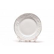 Набор тарелок 21 см Tunisie Porcelaine Vendange Filet Or