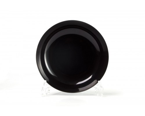 Тарелка глубокая 23см Tunisie Porcelaine Putoisage noir 3063