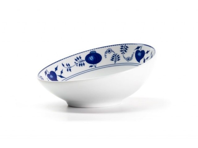 Салатник скошенный край 13 см Tunisie Porcelaine Синий Лук 1313 купить ...