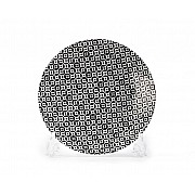 Тарелка 21 см Tunisie Porcelaine Черный Витон