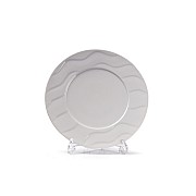 Тарелка рифленая десертная 23 см Tunisie Porcelaine Vagues