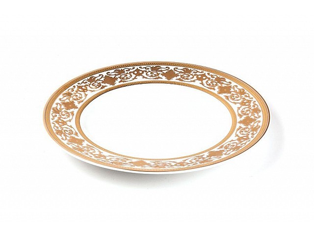 Набор тарелок Mimosa Ramses Or Tunisie Porcelaine 25 см на 6 персон