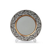 Набор тарелок Tunisie Porcelaine Mimosa Lierre Or 947 27 см