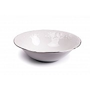 Салатник 25 см Tunisie Porcelaine Vendange Filet Platine