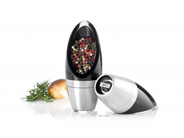 Мельница для соли/перца AdHoc BUD, черный