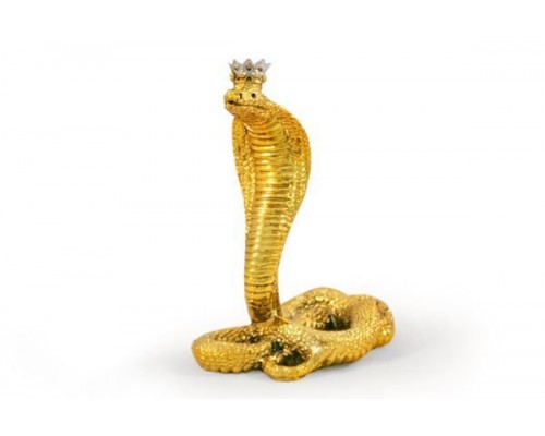 Статуэтка Gamma Королевская кобра золото
