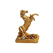 Статуэтка Gamma Лошадь с монетами золото