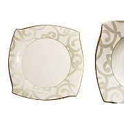 Набор из 6 десертных тарелок Narumi Грегори (Gregory Gold)