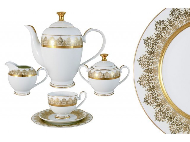 Чайный сервиз 23 предмета на 6 персон Бруней Midori