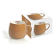 Кружка светло-коричневая Капли дождя R2S 0,32 л