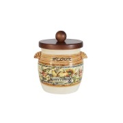 Банка для сыпучих продуктов с крышкой (мука) Старая Тоскана LCS