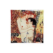 Тарелка квадратная Carmani Мать и дитя (Густав Климт) 25 см