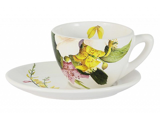 Чашка с блюдцем Фреско Ceramiche Viva