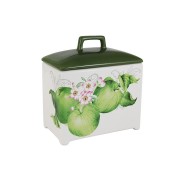 Банка для сыпучих продуктов Зеленые яблоки Imari 18 см