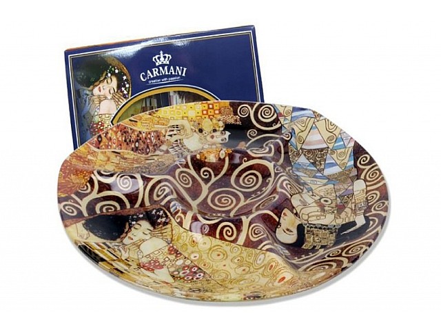 Менажница Carmani Поцелуй/Адель/В ожидании (Густав Климт)
