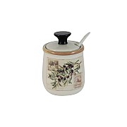 Сахарница с ложкой Оливки LF Ceramic