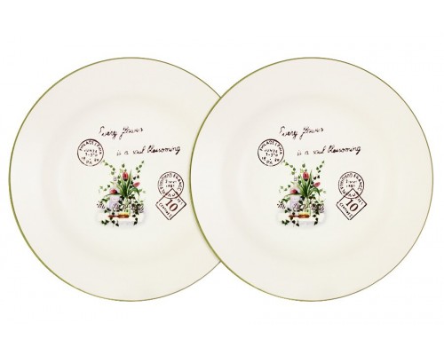 Набор из 2-х суповых тарелок Букет LF Ceramic 21 см