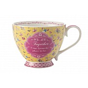 Кружка Maxwell & Williams Отдых (жёлтая) 0,4 л