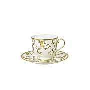 Набор: 6 чашек (бел)+ 6 блюдец (бел) для кофе Анатолия Narumi