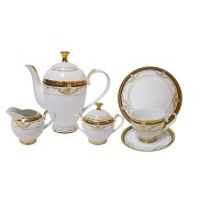 Чайный сервиз Петергоф Midori 23 предмета на 6 персон