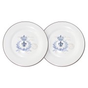 Набор из 2-х десертных тарелок LF Ceramic Королевский