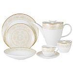 Обеденный сервиз Сияние Anna Lafarg Emily на 6 персон 21 предмет
